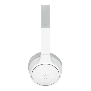 Belkin SoundForm Mini Wireless on-Ear Headphones for Kids - White